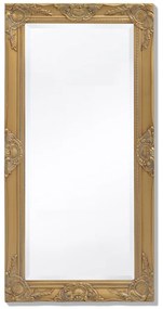 243680 vidaXL Espelho de parede em estilo barroco, 100x50 cm, dourado