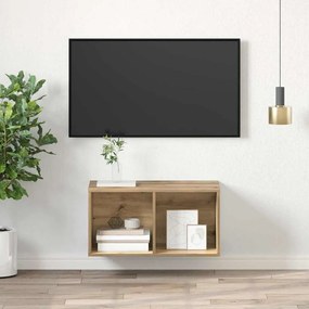 Gabinete para TV carvalho artisiano 37 x 37 x 72 cm