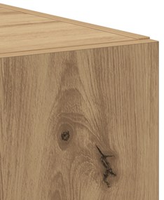 Highboard de Carvalho Artesanal 50x42.5x185 cm Madeira Engenharia