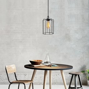 **** Candeeiro Tel – Preto – 76 x 16 cm

**