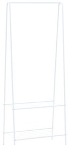 Suporte para roupas 59x35x150 cm branco