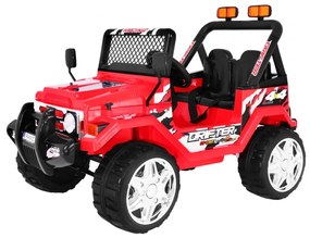 Jipe elétrico para Crianças 12V RAPTOR Drifter Rodas de EVA Vermelho