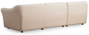 Sofá de Canto Mentis – Creme – 288 cm x 108 cm x 79 cm