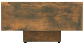 Mesa de centro 100x49,5x31 cm derivados madeira carvalho fumado