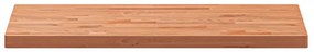 Tampo de mesa retangular 100x50x4 cm madeira de faia maciça