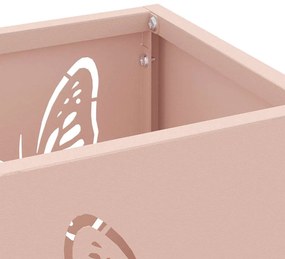 Suporte para Guarda-chuva Rosa Metal Padrão Inserções Decorativas