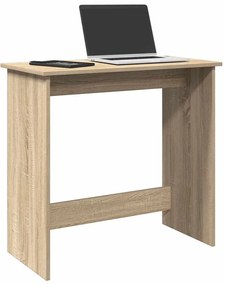 vidaXL Secretária 80x40x75 cm contraplacado carvalho sonoma