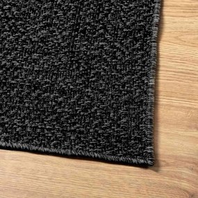 Tapete ZIZUR antracite 200x290 cm aspeto juta interior exterior