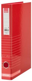 Pasta Arquivo Ancor Lombada Estreita Classico Vermelho Riscas 4002 Classic Stripes