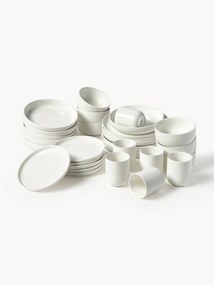 Conjunto de loiça em porcelana Nessa, 6 pessoas (30 uni.)