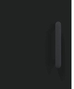 Aparador 90x34x80 cm derivados de madeira preto