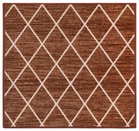 vidaXL Tapete/passadeira 80x100 cm castanho-escuro