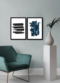 Quadro Decorativo em MDF com Moldura 2Psctcız-012 – Multicolor – 74 x