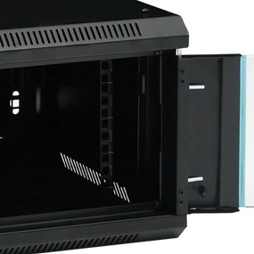 Armário bastidor de parede 9U 19" IP20 600x450x510 mm