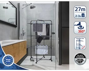 Estendal para a roupa em torre Classic Tower 270 preto