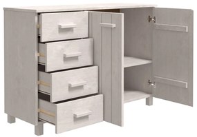 Aparador HAMAR 113x40x80 cm pinho maciço branco