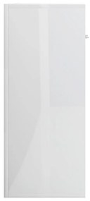 Aparador 60x30x75 cm contraplacado branco brilhante