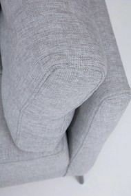 Sofá de 3 Lugares Mapa – Cinzento – 214 x 90 x 84 cm