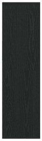 Estante 34x31x112 cm derivados de madeira preto