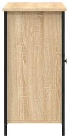 Aparador 100x35x70 cm derivados de madeira cor carvalho sonoma