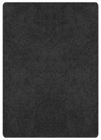 Tapete Shaggy vidaXL com Base de Látex Cinza Escuro 240x340 cm