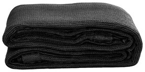 Tapete de campismo para tenda 250x500 cm preto