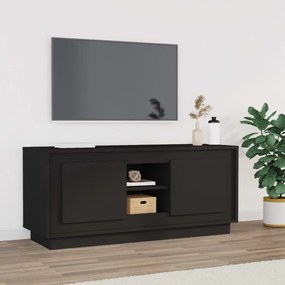 Móvel para TV 102x35x45 cm madeira processada preto