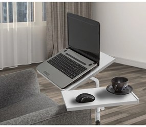 Secretária Elevatória para Portátil Glen – Branco – 67x87x45,5 cm