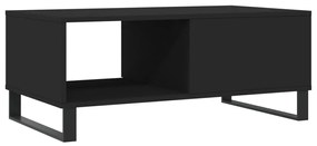 Mesa de centro 90x50x36,5 cm derivados de madeira preto