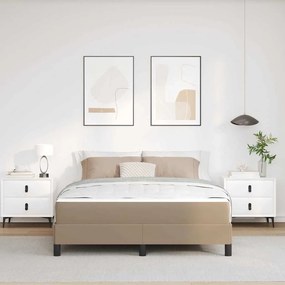 Cama Outros Cappuccino 140 x 200 cm Couro sintético