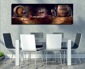Pintura Decorativa em Tela PC010 – Multicolor – 30 x 80 cm