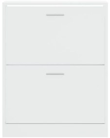 Sapateira 63x24x81 cm derivados de madeira branco brilhante