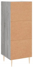 Aparador 34,5x34x90 cm derivados de madeira sonoma cinzento