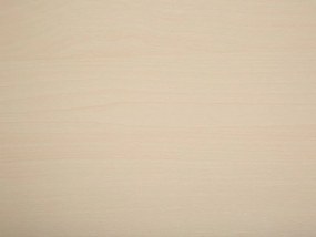 Secretária branca e castanha clara com 3 gavetas 130 x 60 cm CARACAS Beliani