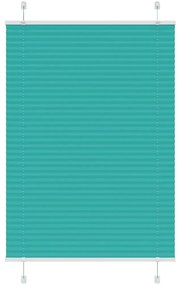 vidaXL Gasolina verde Plissada Cega 95x100 cm Largura Tecido 94,4 cm