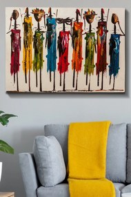 Tela Decorativa Modelo 320420561 – Multicolor – 70 x 100 cm