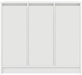 Aparador 85x34x76 cm derivados de madeira branco