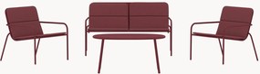 Conjunto lounge de jardim Fourni, conjunto de 4