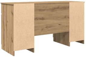 Mesa vidaXL Artisan Carvalho 140x49x76 cm Madeira de engenharia