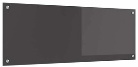 Revestimento de Cozinha vidaXL Cinza Escuro 110x40x0,6 cm em Vidro Tem