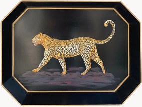 Tabuleiro decorativo pintado à mão Flora