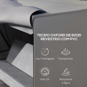 Capa para Móveis de Jardim Capa Protetora para Baloiços de Exterior co