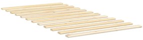 vidaXL Ripas para estrado de cama 100x200 cm madeira de pinho maciça
