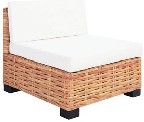 Conjunto de sofás 27 pcs vime genuíno