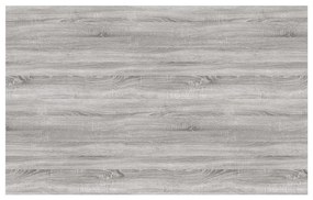 Prateleiras de parede 4pcs derivados de madeira cinzento sonoma