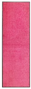 vidaXL Tapete de porta lavável 60x180 cm rosa