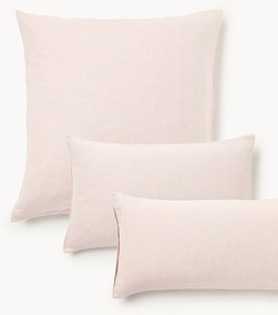 Fronha de almofada em flanela com padrão de espinha de peixe Wanda