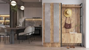 Hall Stand ML18 – Pinho Atlântico – 90x180x34 cm
