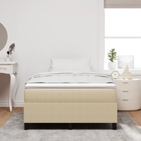 Cama Box vidaXL Verde Claro Cinza 120x200 cm Tecido de Cordura