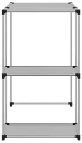 Estante de arrumação p/ máquina de lavar roupa ferro cinza